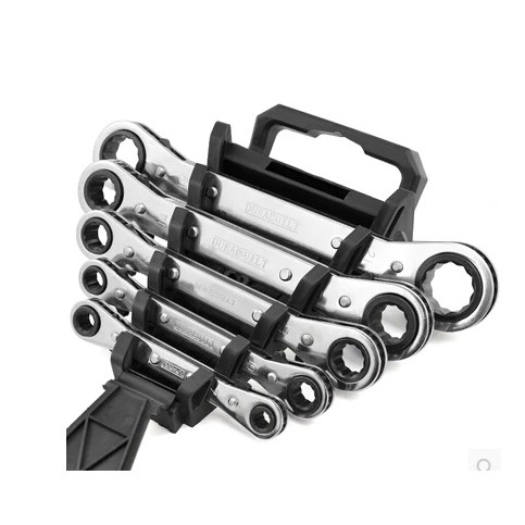 Jual Kunci Ring Ratchet 5 in 1 Kunci Pas Offset Ratchet Wrench SET 5 ...