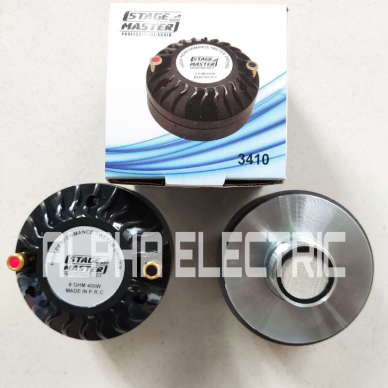 TWEETER STAGE MASTER D3410 / DRIVER TWEETER STAGE MASTER SM D3410 / TWITTER TWEETER DRIVER/ STAGEMAS