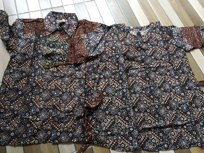 Maura Couple - Sania Ruffle Batik Couple Ori Ndoro Jowi Dnt Garansi Termurah Shopee - Batik Couple