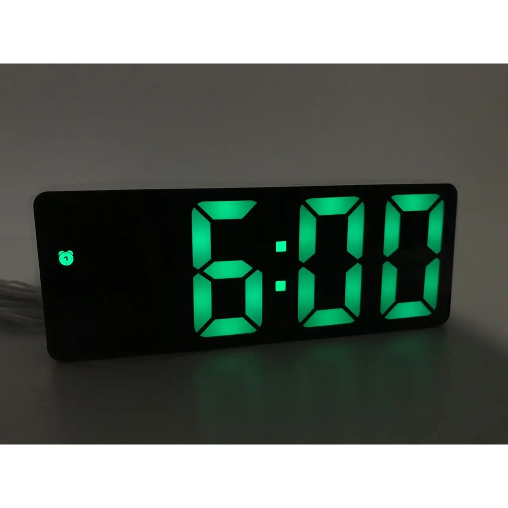 Jam Digital GH-0712L LED Clock Alarm Suhu