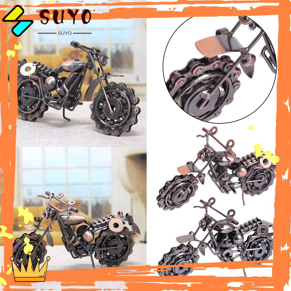 Suyo Miniatur Motor Retro Vintage Untuk Dekorasi