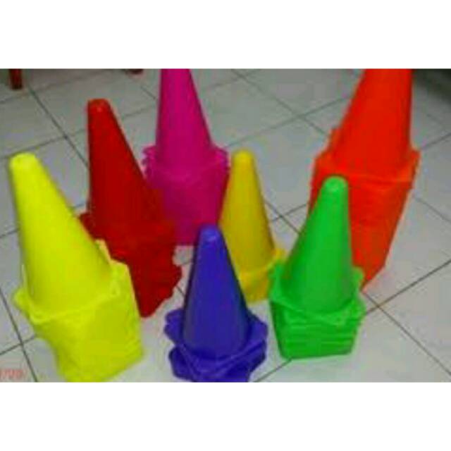 PAKET 1 LUSIN CONE KERUCUT BOLONG OLAHRAGA