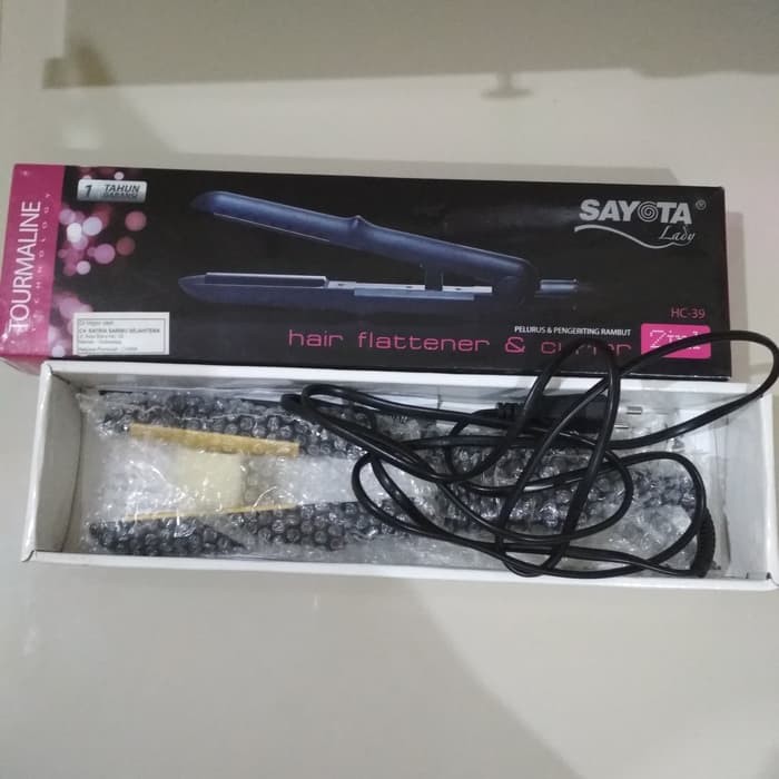 Catokan Rambut 2in1 / Hair Crimper Sayota HC 39