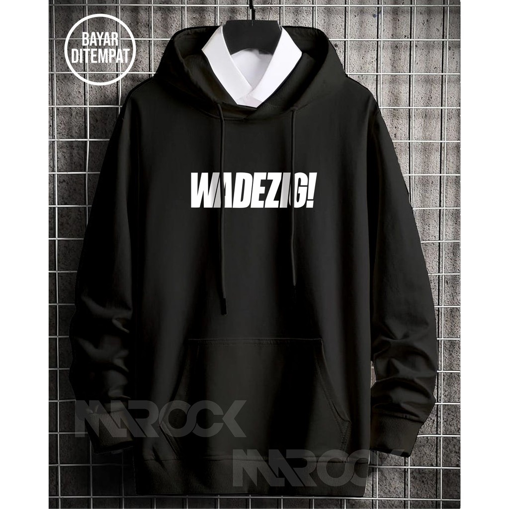 WADEZIG Jaket Sweater Distro - Sweater Hoodie Pria Dan Wanita Flece Tebal