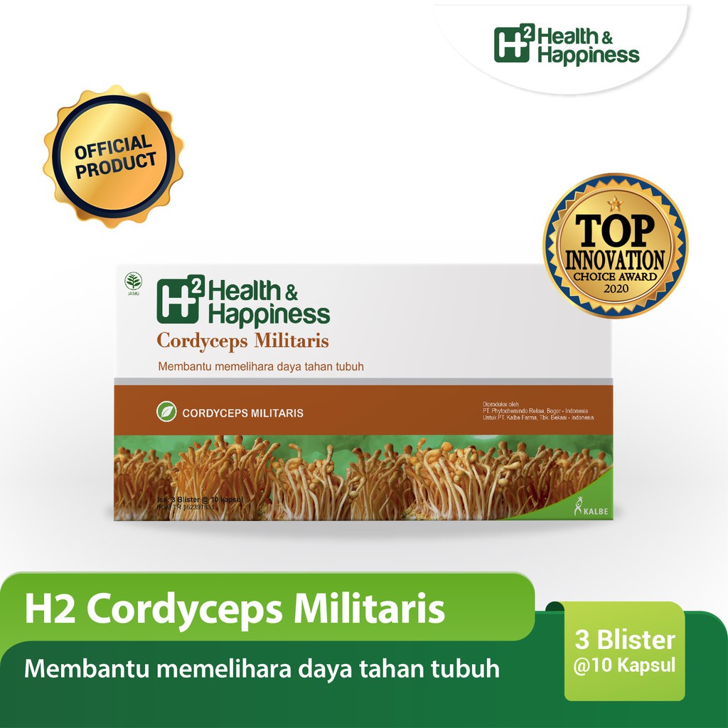 H2 Cordyceps Militaris 30 Kapsul