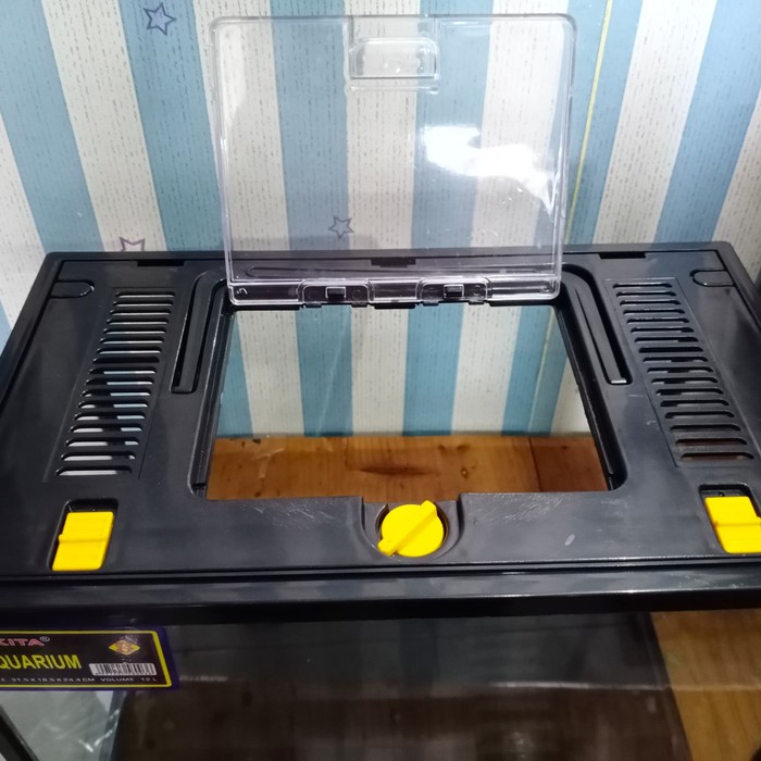 tutup aquarium size l / tutup aquarium gex l