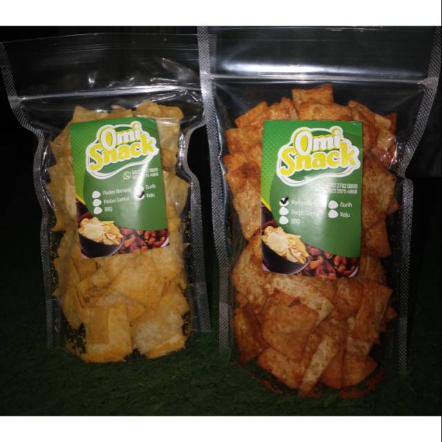 

keripik kulit pangsit enak murah