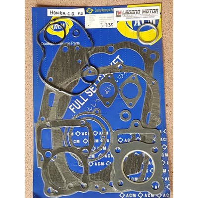 FullSet CG100 CG125 Paking Full Set Gasket Honda CG-100 CG-125