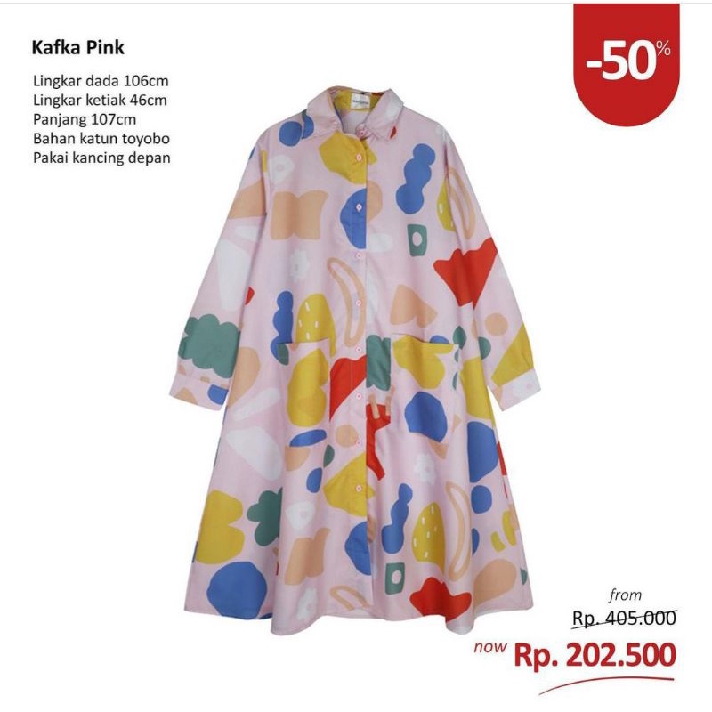 SALE Nadjani kafka pink