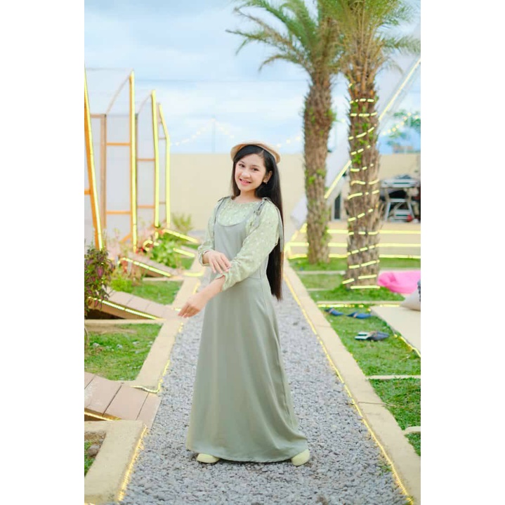 Setelan overall Dress Prisha Overall Dress by aeraaqu