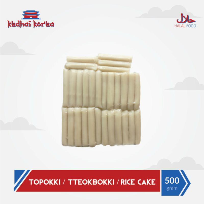 Topoki Tteobokki Tteopoki Toppoki Tokpoki Rice Cake Instan 500gr 500 Gram Kedhai Korea