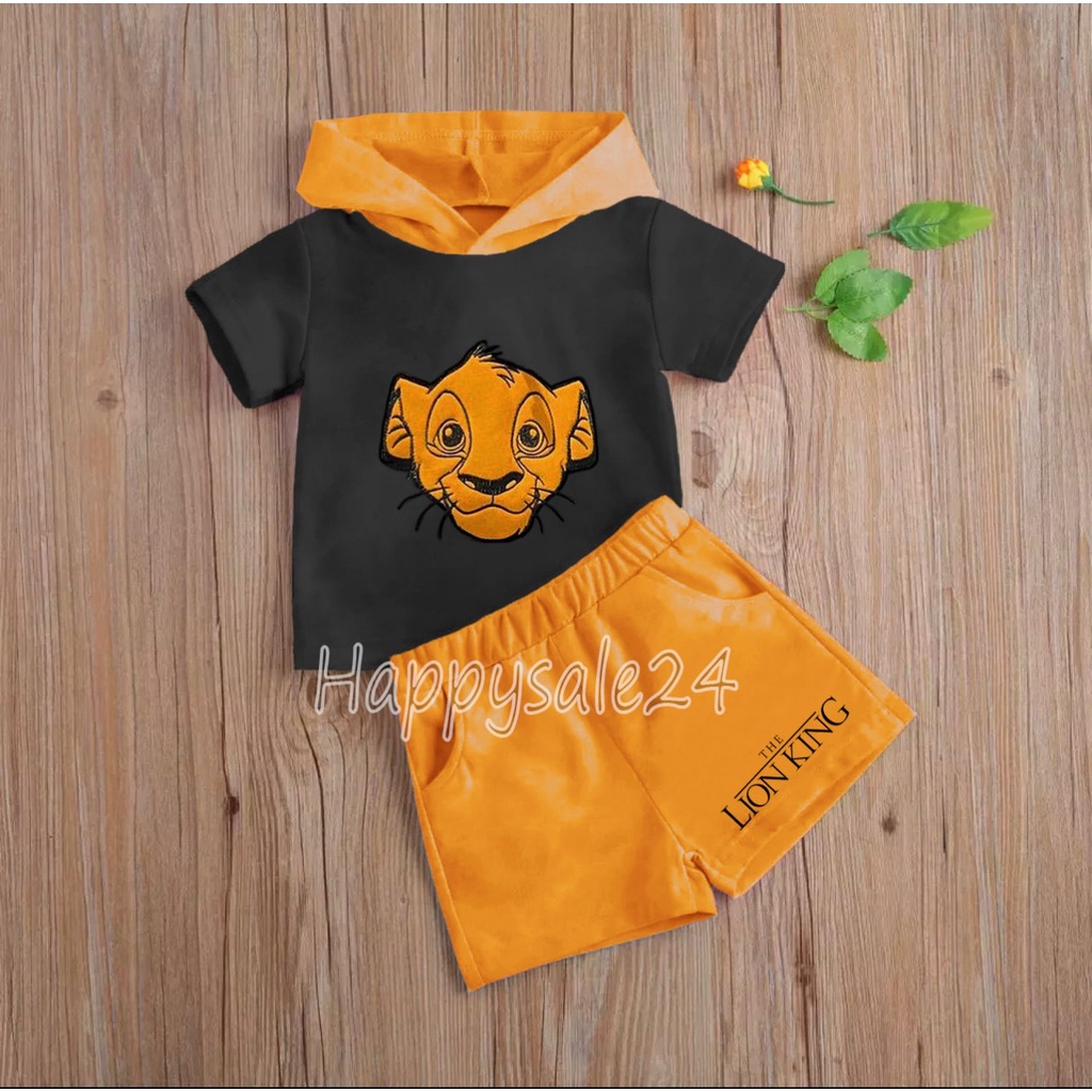 PROMO-SETELAN ANAK BAJU ANAK PAKAIAN ANAK 1-5 THE LION KING TAHUN SETELAN KAOS HOODIE SETELAN HOODIE CELANA PENDEK HOODIE ANAK LAKI LAKI PEREMPUAN PAKAIAN ANAK LAKI LAKI PEREMPUAN HOODIE ANAK LAKI LAKI PEREMPUAN TERBARU TERLARIS