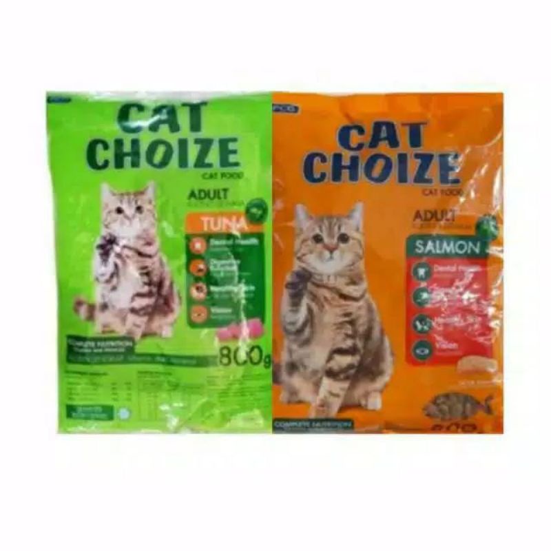 Makanan Kucing Merek CAT CHOIZE Kemasan 800gr