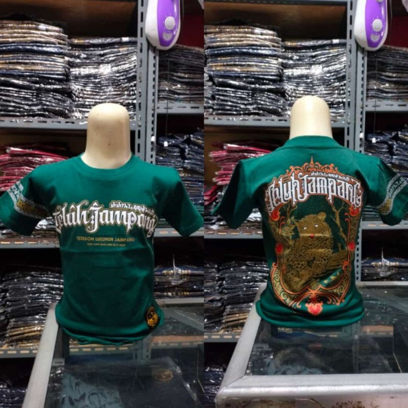 KAOS ANAK DISTRO TELUH JAMPANG MOTIF MACAN TUTUL