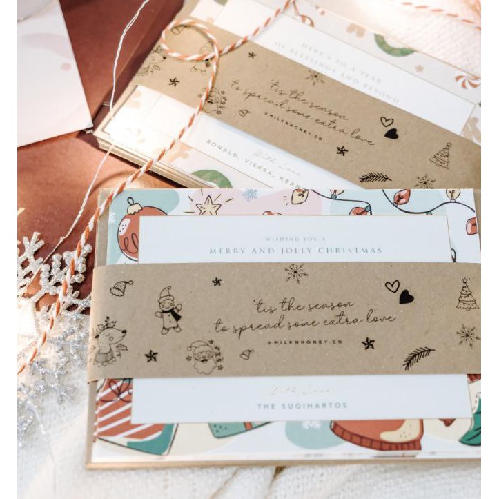 

PROMO Christmas Note Card - Carol Office & Stationery | Buku Tulis | Agenda & Planner