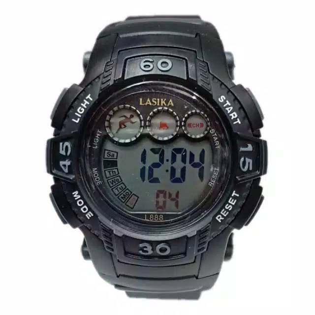 Jam Tangan Pria Sporty Tanggal/Hari Aktif Lasika Tahan Air F-88