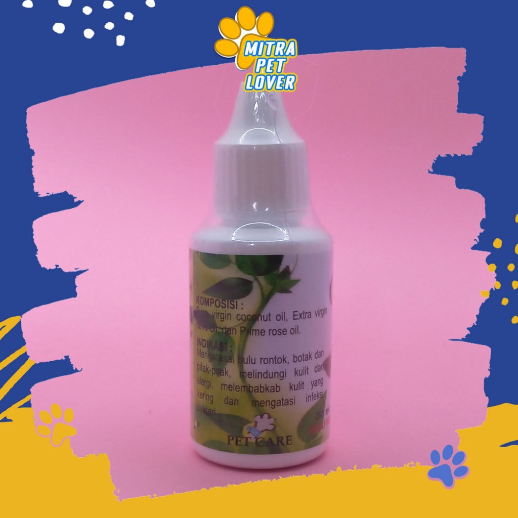 OBAT ANTI RONTOK BULU KUCING - COCO OIL CAT 30 ML ORIGINAL - MINYAK ANTI BULU RONTOK BOTAK PITAK KUCING KITTEN - MURAH - AMAN - PET ANIMAL HEALTHCARE AND VETERINARY TAMASINDO SUPLEMEN KESEHATAN DAN VITAMIN TERNAK HEWAN BINATANG PELIHARAAN MITRAPETLOVER