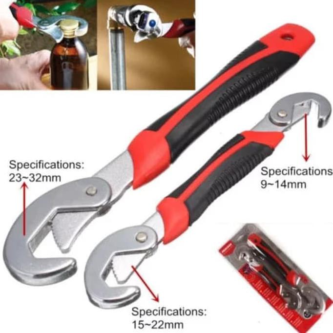 UNIVERSAL SNAP N GRIP ALL IN ONE OBENG ENGKOL KUNCI INGGRIS SERBA GUNA - GRATIS ONGKIR EKSTRA