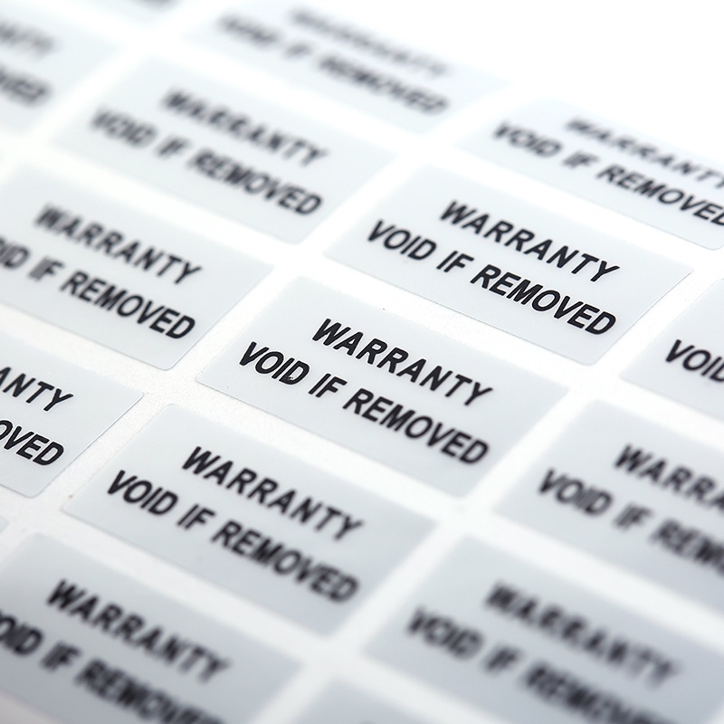 【Theredsunrisesiwy.id】300 Hologram VOID IF REMOVED Security Tamper Evident Warranty Stickers