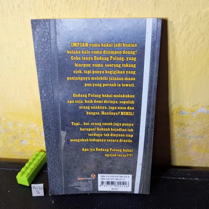 novel ojekers ngojek nggak ngojek yang penting dapat kocek 198 hal