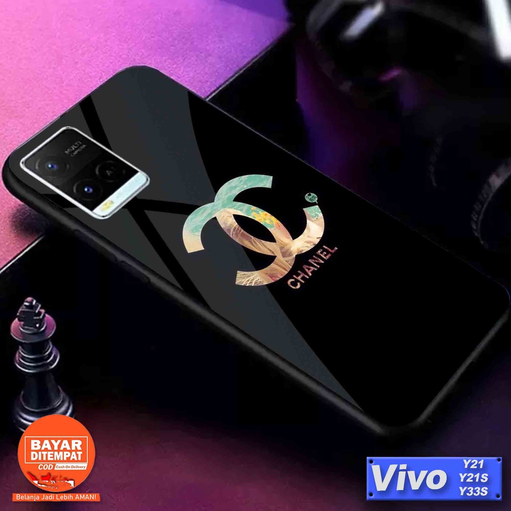 Case Vivo Y21 Y21S Y33S - Hardcase Vivo Y21 Y21S Y33S - Softcase Vivo Y21 Y21S Y33S - Cassing Elegan