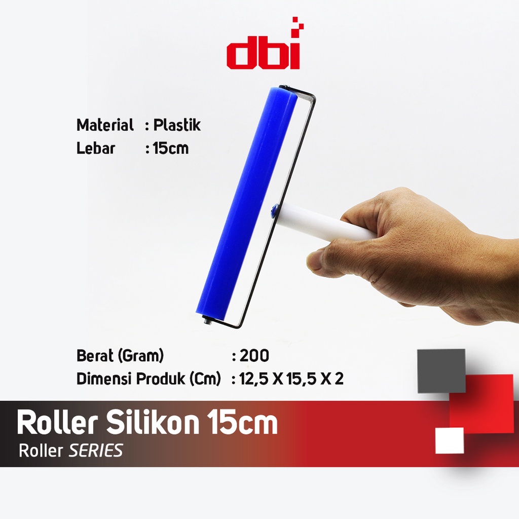 Roller Silikon Lem OCA Kering 10cm 15cm