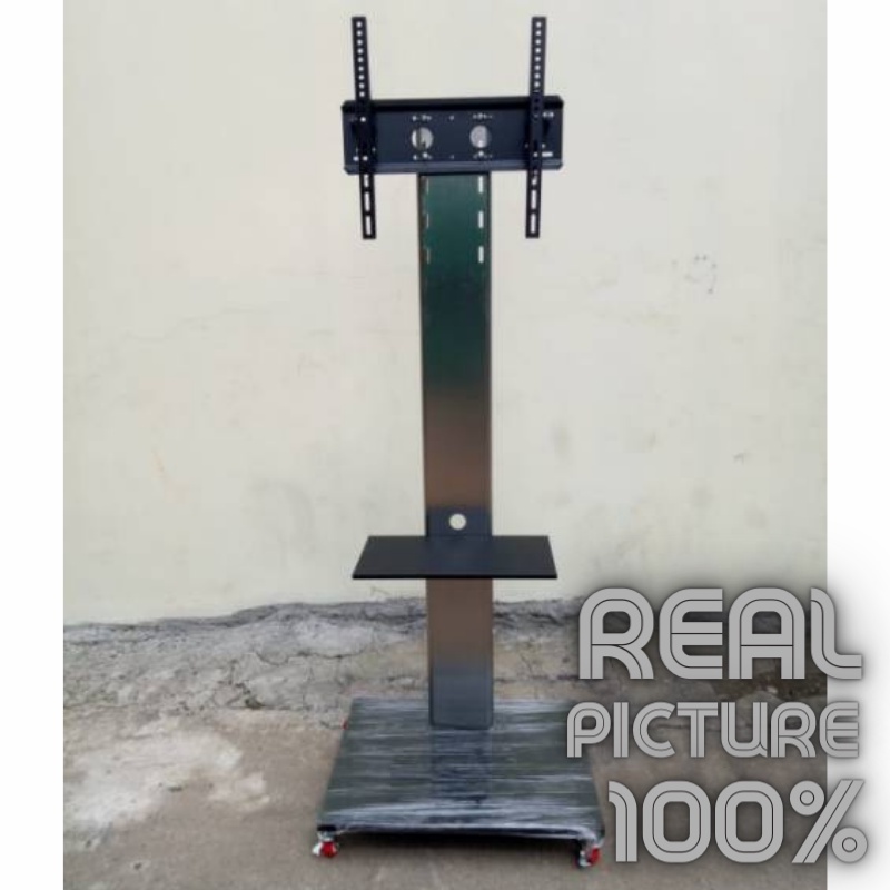 Bracket Stand TV 32 40 43 50 55 60 INCH STAINLESS Lokal Real Pict