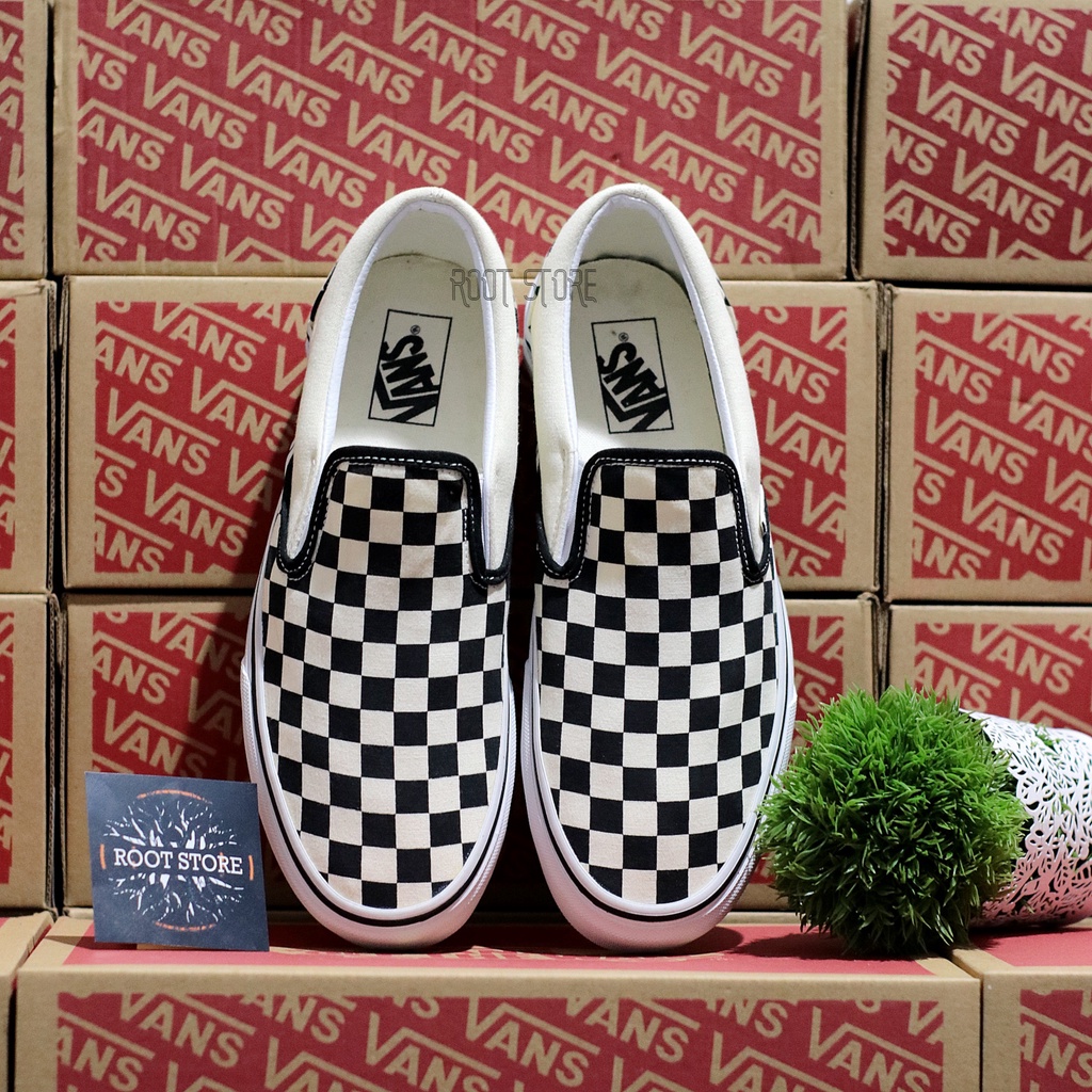 VANS SLIP ON CHECKERBOARD / VANS SLIP ON CATUR