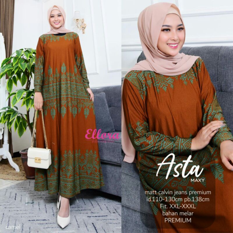 GAMIS DRESS BEST SELLER ASTA MAXY