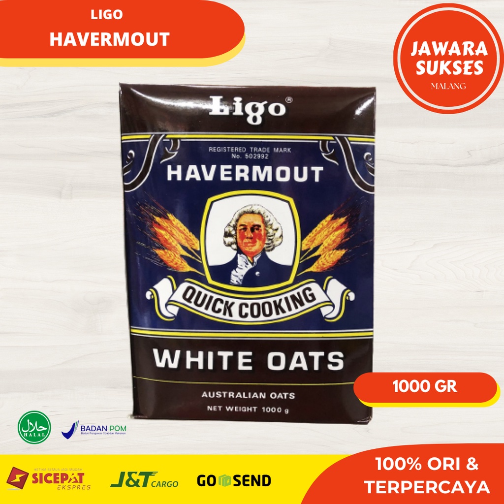 

Ligo Havermout 1 Kg | White Oats Quick Cooking | Sereal Havermut