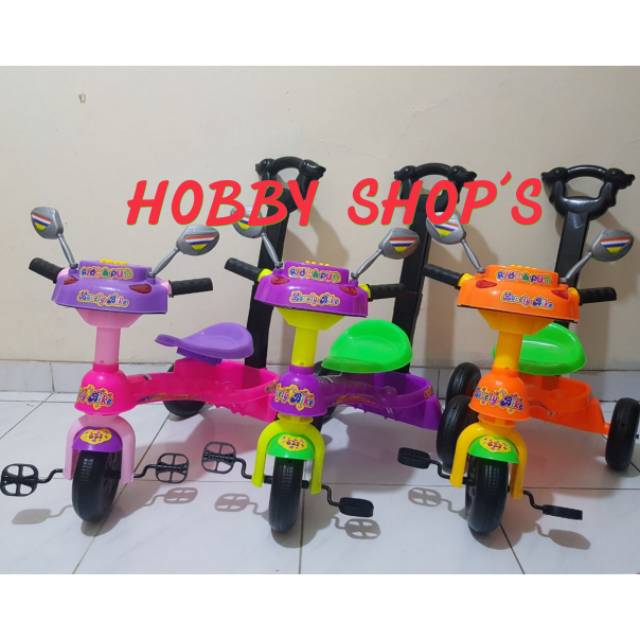SHP LB 621 SEPEDA TRICYCLE SEPEDA TIGA RODA SEPEDA GOES ANAK MOBIL DORONG ANAK SEPEDA ANAK