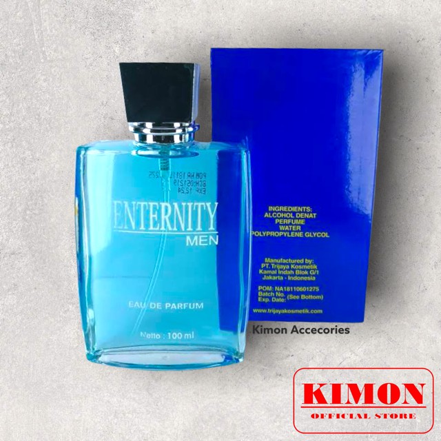 PARFUM ENTERNITY MEN BLUE 100ML EAU DE PARFUM BPOM PARFUM ORIGINAL WANGI