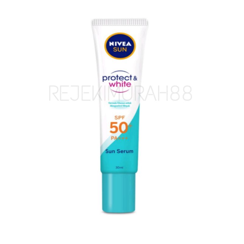 Nivea Sun Face Protection Serum Spf 50+ Pa +++ - Oil Control Serum perlindungan untuk kulit wajah dari sinar UV