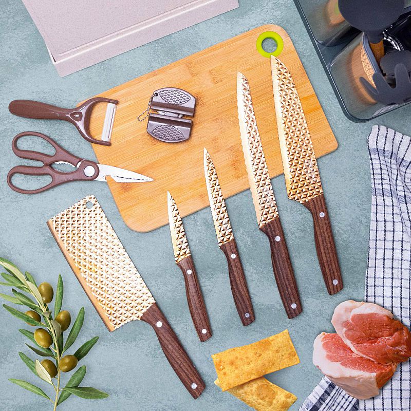 Professional Knife Set Perlengkapan Pisau Dapur IL163a IDEALIFE