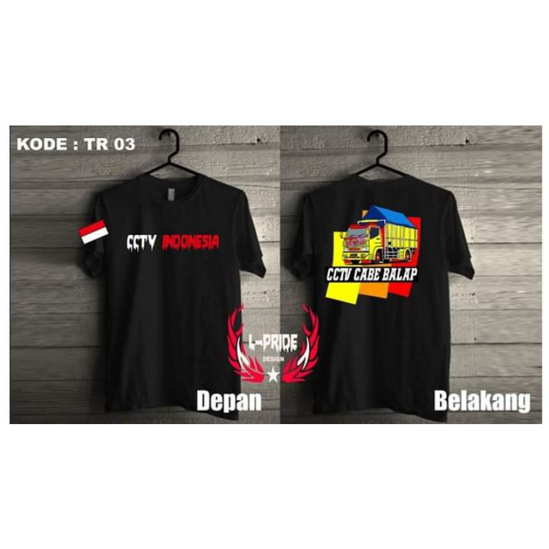 kaos custom cctv truck oleng