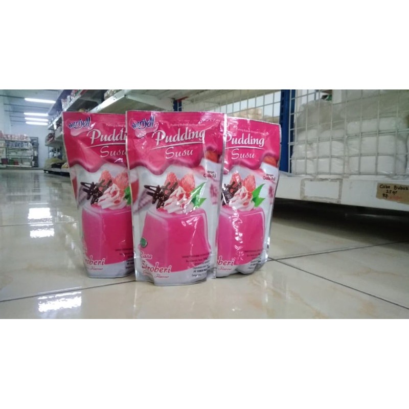 

Nutrijell Pudding Puding Susu / Lapis / Santan