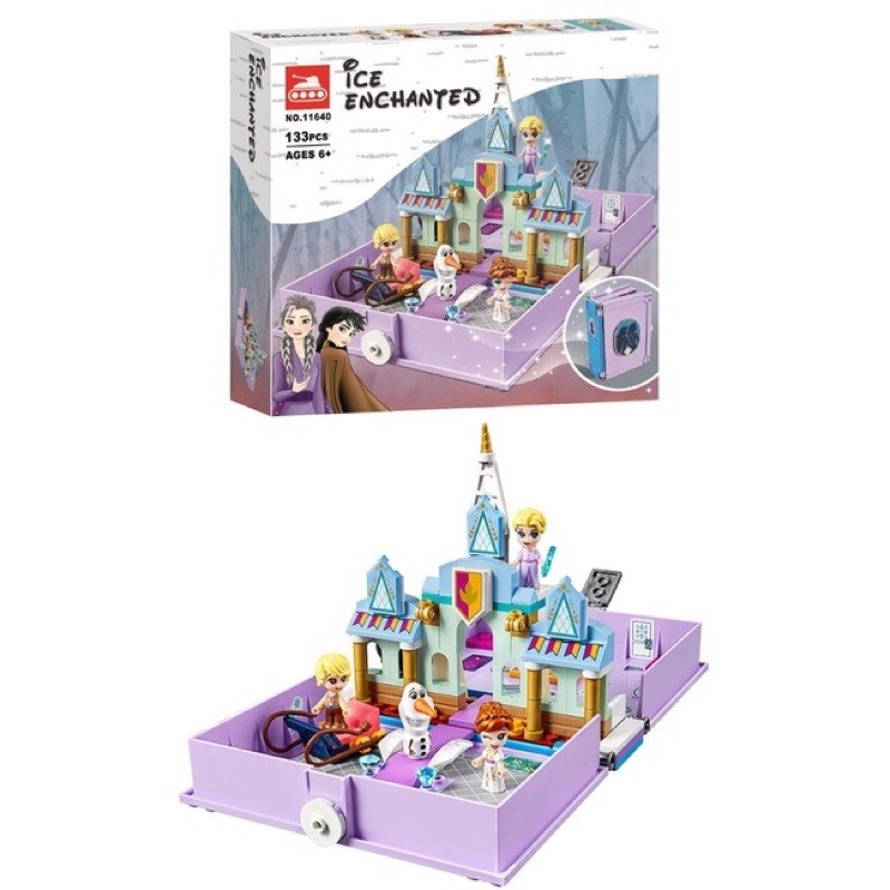 Lego Mainan Anak Anak Kartun Karakter Frozen Elsa Anna Ana  Kado Unik Lucu Mainan Anak Cewek Prempuan Princess