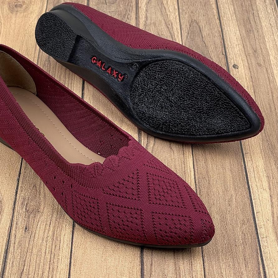 ✔️Stars Sepatu Flat Wanita Rajut Import DB04 ~ CLARENZO 5.5 Promo >>/【Promo Hari Ini】/5.5 Brands Fes