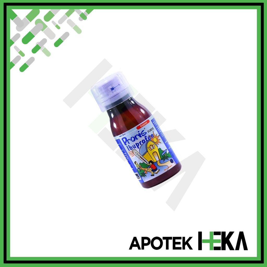 Proris Forte Syrup 50 ml - Sirup Demam Anak (SEMARANG)