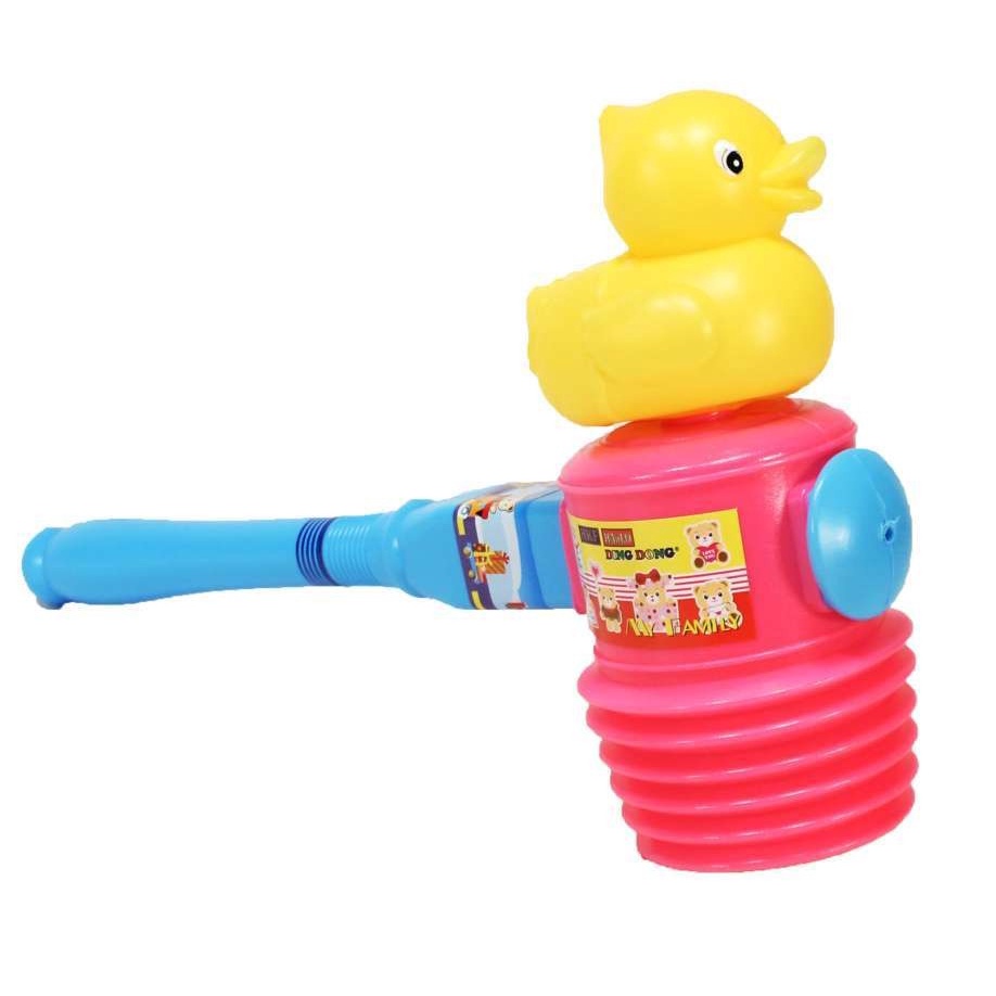 Mainan Anak Bayi PALU BEBEK BERUANG / POLOS BUNYI - Hummer Duck / Polos Jumbo Bunyi Cit Cit