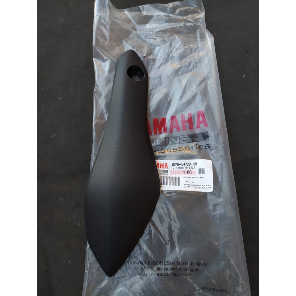 2m Protector Muffler 2 Cover Knalpot Depan WR155 Ori YGP B3M-E4728-00
