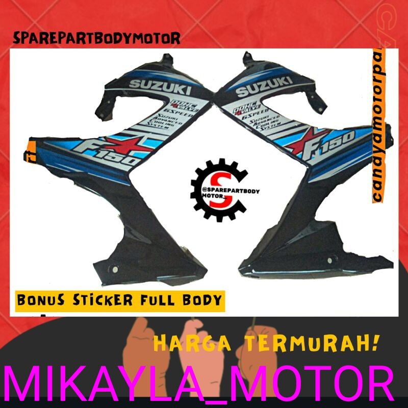 Sayap samping, Satria fu facelift 2014 - 2015 / Bonus Striping full body.
