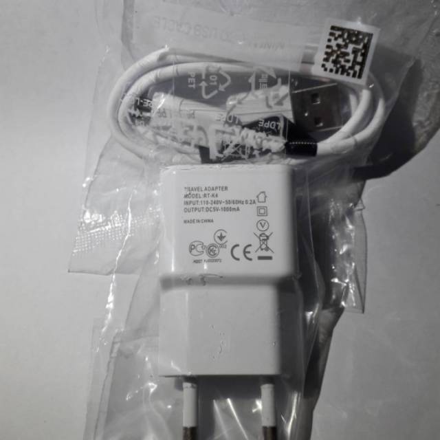 Kabel Data & Kepala Charger Robot 100% Ori