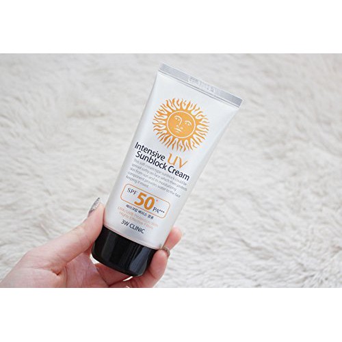 3W Clinic Intensive UV Sun Block Cream SPF50+ PA+++ 70ml