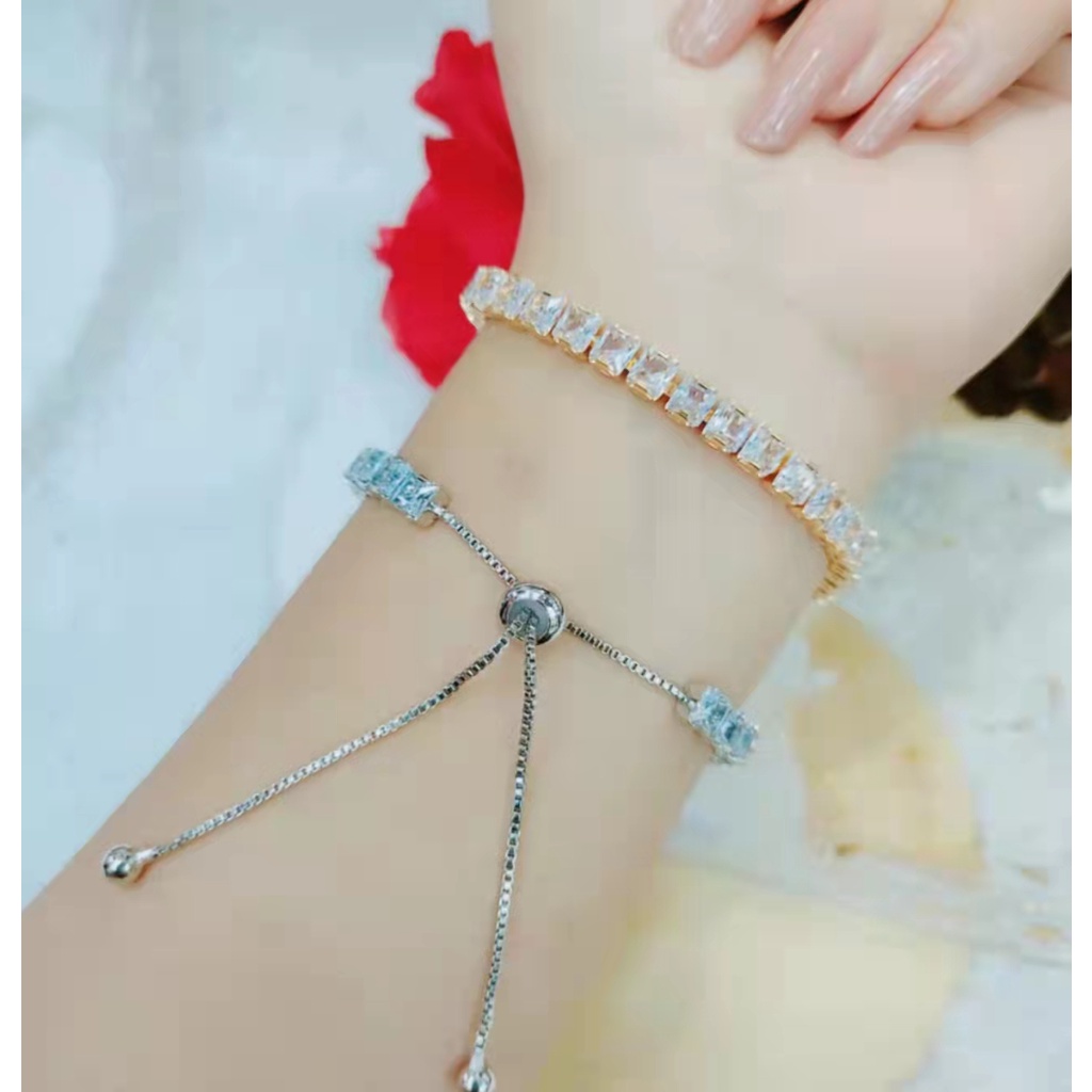 Gelang Xuping Permata Warna Warni Perhiasna Fashion 1260