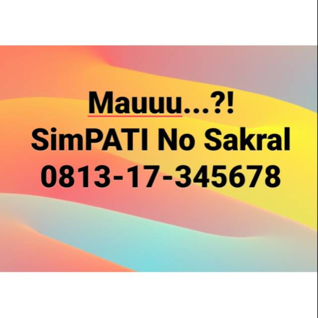 Simpati No Super