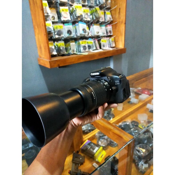 Canon 600D lensa tele 55-250mm