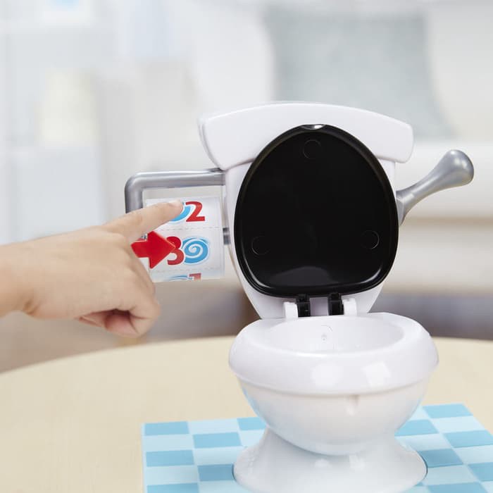 Mainan Gigit Buaya - Slime Guar Gum - Pie Face Game Toilet Trouble Challenge 4402 Board Game Mainan