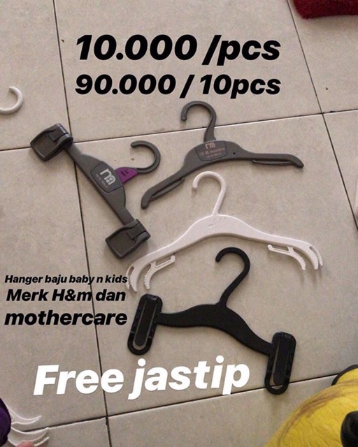 Pesanan flat dan sepatu putih hnm