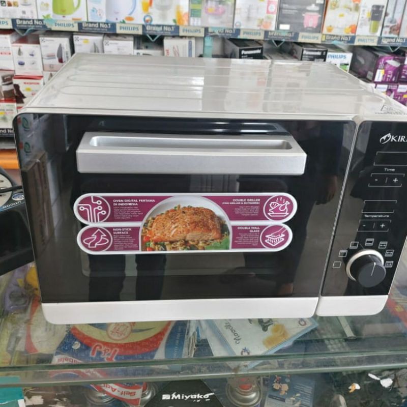 Kirin Oven Listrik Digital 30 Liter KBO-300 + Interior Lampu